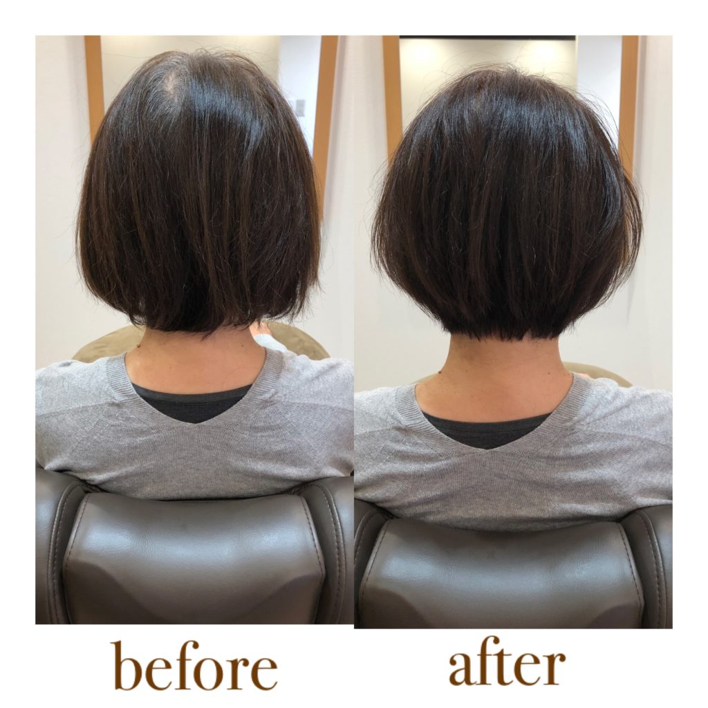 乾燥して広がるボブをドライヤーだけで、ふんわりまとまるキレイなショートヘアにしたい！ 奈良市の髪質改善美容室Dears(ディアーズ)